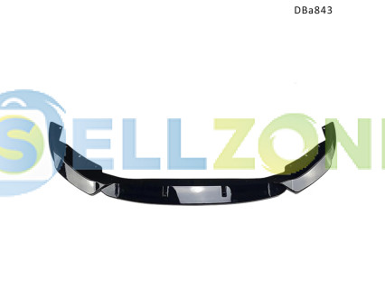 Μαύρο σπόιλερ μπροστινού προφυλακτήρα BMW 5 G30 (2021-2023) Facelift - DBa843